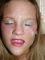 amateur facial cum shot