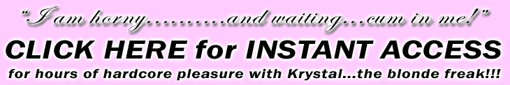 Enter Krystal Steal's official web site.