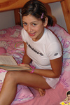 very hot trixie in her skimpy white tshirt