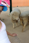 trixie went to the zoo and posed there naked