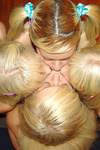 These twins know how to team up on a girl