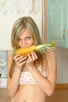 Take time to see kirsten on fruity teen desert in the kitchen